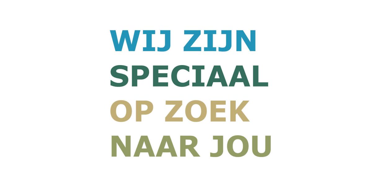 Heb jij hart voor leerlingen met speciale behoeften en sta jij stevig in je schoenen om de uitdaging met onze leerlingen aan te gaan? Kom dan bij ons werken! Wij zoeken #leraren en een #pedagogischconciërge voor onze #scholen in #Arnhem #Apeldoorn #Zetten bit.ly/2VZ4l9T