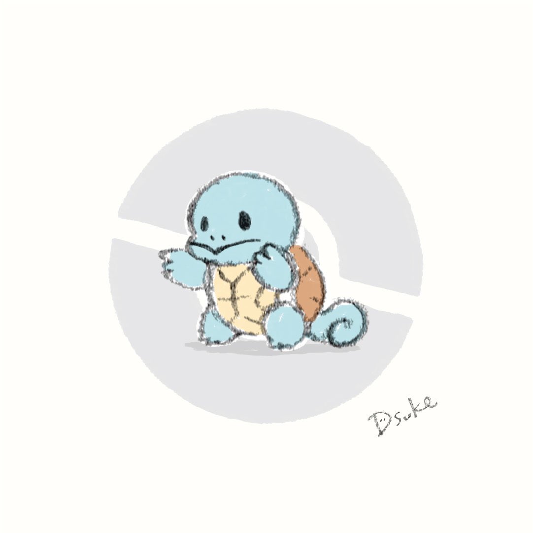 Dsuke ゆるイラスト No 007 ゼニガメ No 008 カメール No 009 カメックス Dsuke ゆるポケ ポケモン ポケットモンスター ポケモン剣盾 ゼニガメ カメール カメックス T Co Kneg3ylhlc Twitter