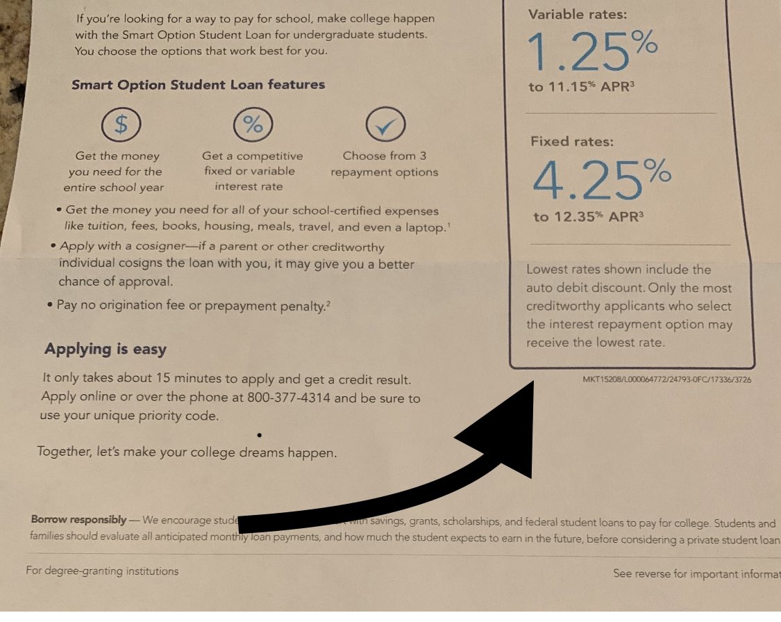 Sallie Mae offering college loan sharking services to my oldest son.They’re charging young Americans up to 1200bps > FFR to learn while the Fed printed $3T in the last 3 months to help finance Boomer entitlements.I can’t imagine why America’s youth is so honked off... 