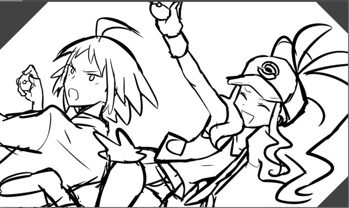 上手い事描けなくて没になったチェレトコ 