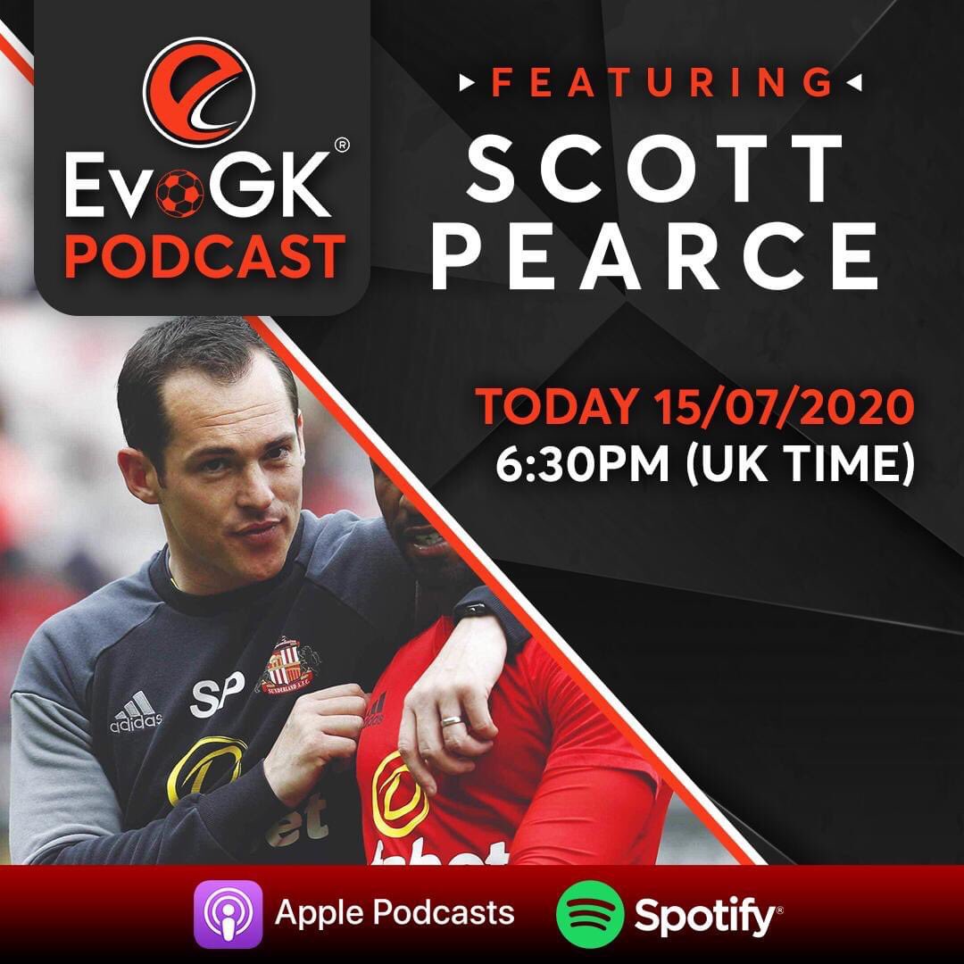 EvoGK_'s tweet photo. Tonight at 6:30PM you can listen to the 006 episode of the EvoGK Podcast 🎧 🎤 

With Current Sunderland Academy Sports Scientist Scott Pearce  🧠 

#EvolveWithEvolution #EvoGKPodcast #GKUnion https://t.co/NDtKq9CCcv
