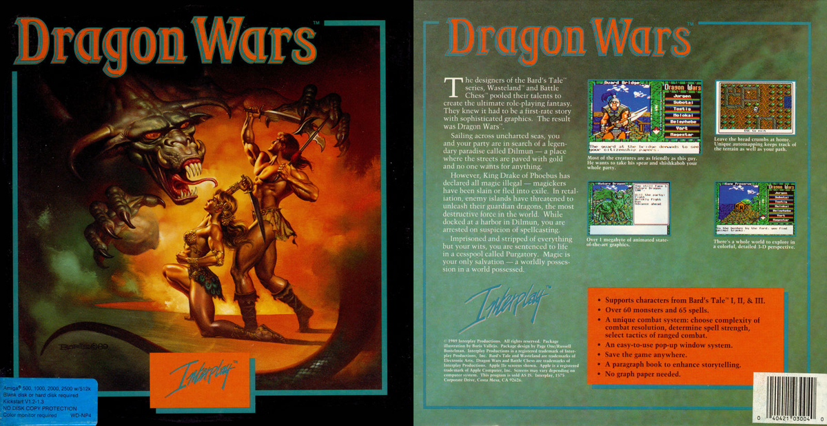 rexthedogge's tweet photo. Another RPG I liked was Dragon Wars on the #amiga it was a dungeon crawler very much like Dungeon Master or Bard's Tale

#amiga1200 #EC64Forum #atarist #retrogaming #retrogames #retrogamer #commodore #amiga500 #16bit https://t.co/fkRDCLRdnD
