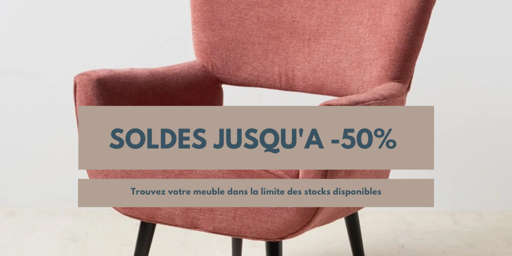 yesdeko's tweet photo. Soldes sur le meuble et une sélection d'articles déco. *Jusqu'à -50%* c'est le moment de profiter ! #meuble #table #chaise #meublerotin #bureau # bureau pliable #meublesalon #étagère #fauteuil  #pouf #tabouret . Retrouvez nous sur le site https://t.co/MW6A1iCW6x https://t.co/jmAQDeMGtB
