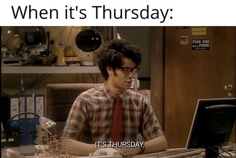 ruddyposting's tweet photo. This is me on Thursday https://t.co/QJ09qMDPX4