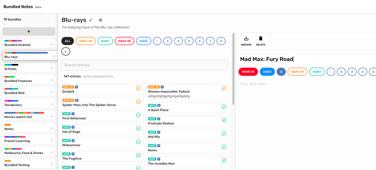 Here's a sneak-peek at the UI overhaul/three-pane option for the web ...