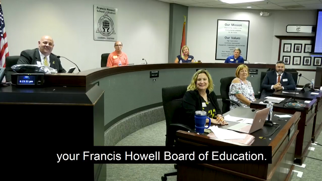 FrancisHowell's tweet photo. Last weekend, FHSD celebrated the #Classof2020. Hear the FHSD Board of Education's words of wisdom for the graduates. Watch here: https://t.co/tuapzSgx1Z #FHSDPride https://t.co/L5bnaBTXHu
