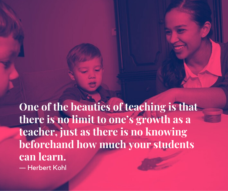 ResilientEdu's tweet photo. One of the beauties of teaching is that there is no limit to one’s growth as a teacher, just as there is no knowing beforehand how much your students can learn.
― Herbert Kohl https://t.co/BHIN0c5ZGW