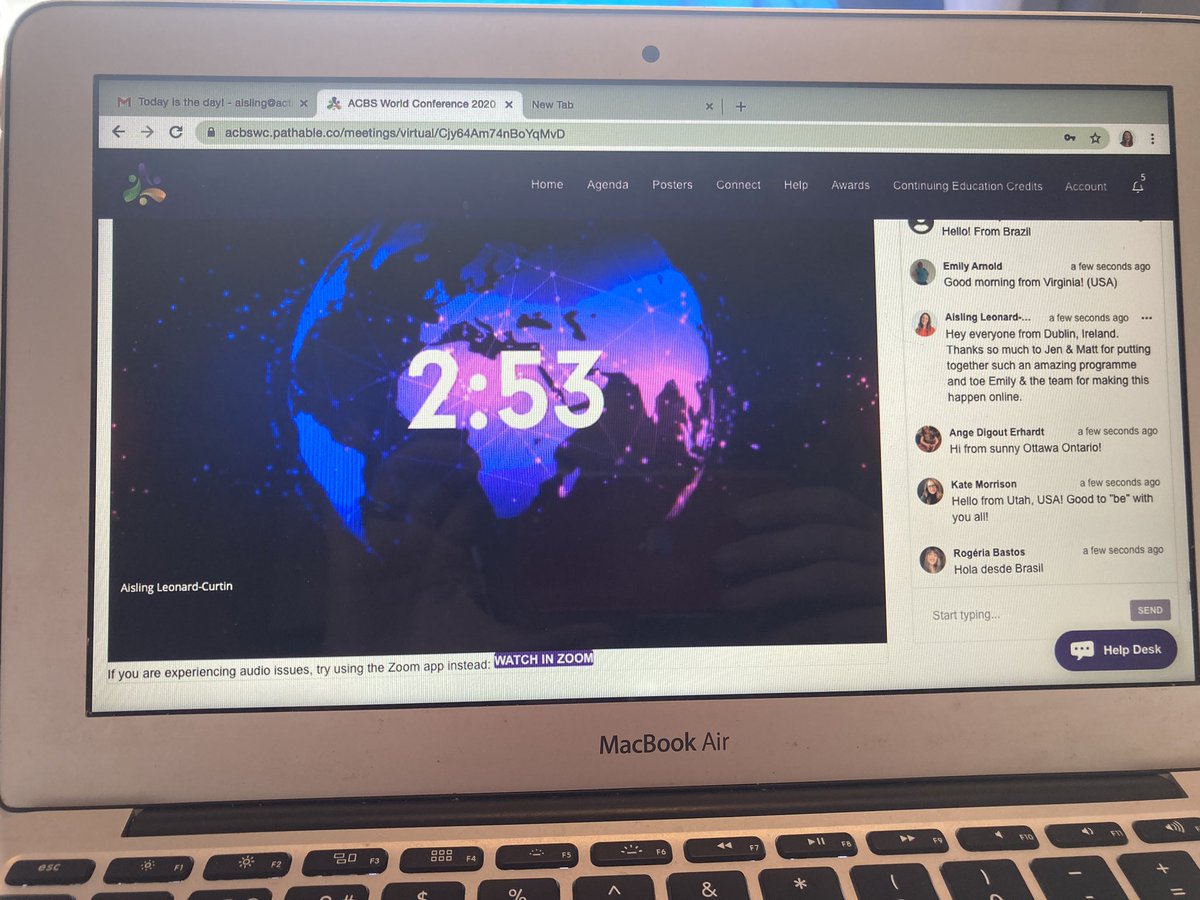 So excited waiting for the program chairs address for #ACBSWC