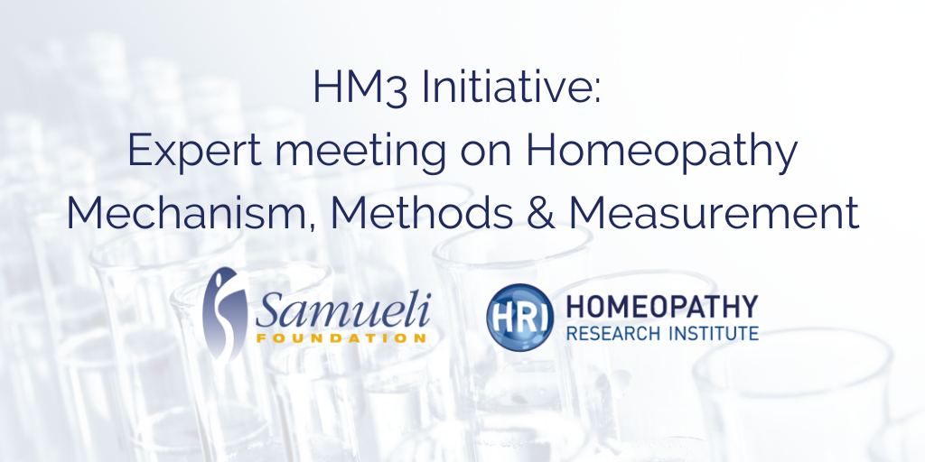 HRI and the Samueli Foundation were proud to co-host an international meeting, assembling leading experts in fundamental homeopathy research and related scientific fields, clarifying the optimal next steps in investigating homeopathy's mechanism of action: hri-research.org/2020/07/hm3-in…