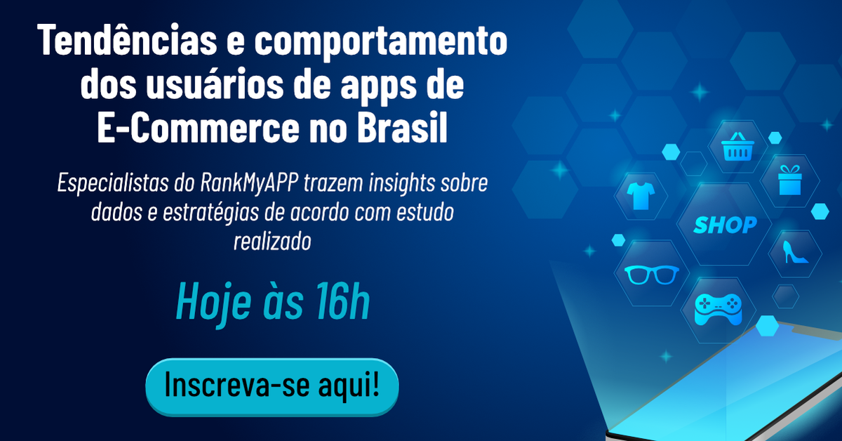 É hoje às 16h! Quais as tendências e comportamento dos usuários de apps de E-Commerce no Brasil?

bit.ly/2Z6wcrd

#mobilemarketing #ecommerce #apps #mobileapps
