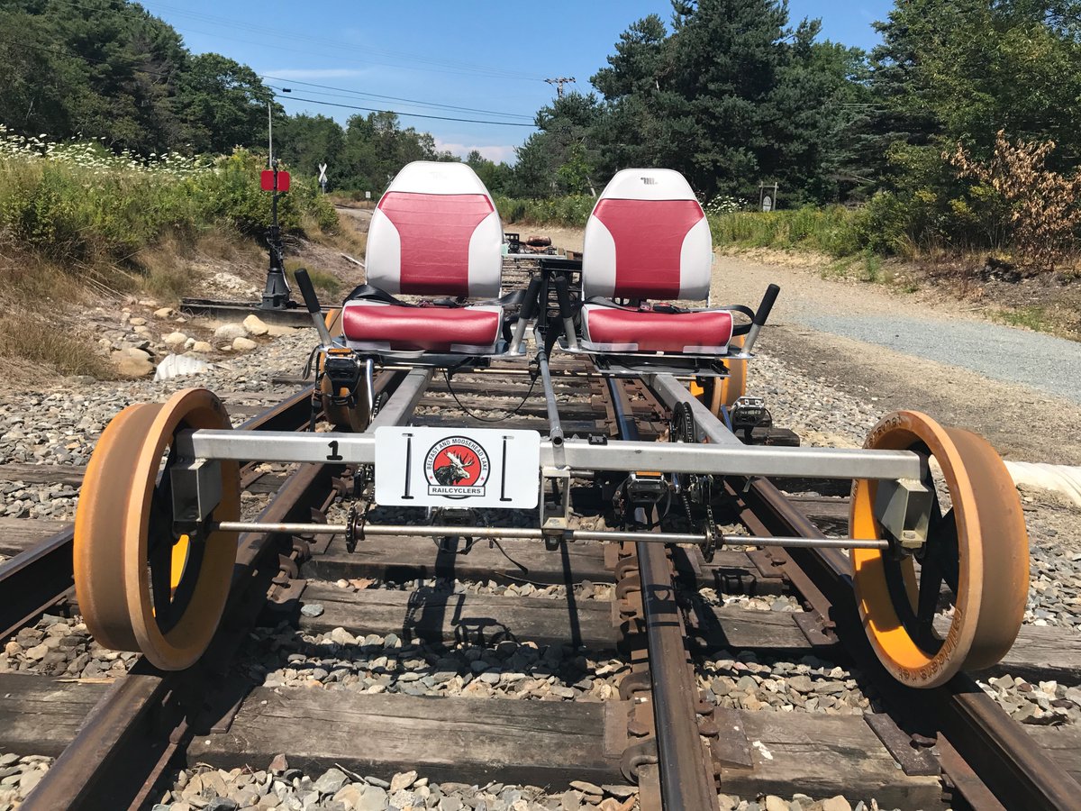 RailCyclers's tweet photo. Operating Wednesdays, Fridays, and Sundays through early August.

https://t.co/0DRNZ6NwxZ

#Maine #cycling #biking #thingstodo #funthingstodo #vacationland #travel #tourism #biketour #outdoorfun https://t.co/VAp4FGAkyv