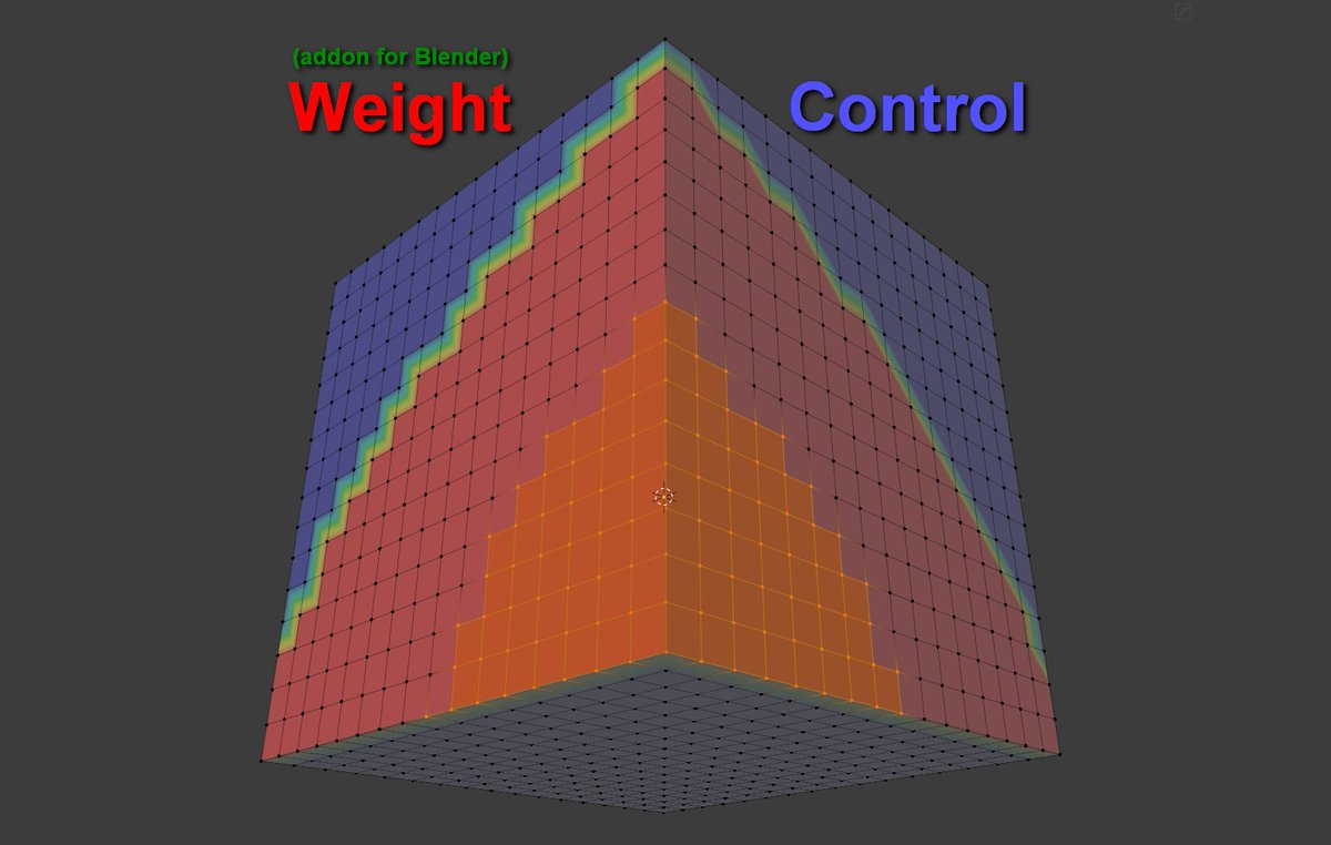 alxmaslov's tweet photo. Weight Control
(addon for Blender)

Vertex weight control.
Quickly switch between vertex groups.
Flexible weight assignment for selected vertices
https://t.co/ULfYa4BikC

https://t.co/2EXi6FHCSx https://t.co/PZ2F8ksHPV