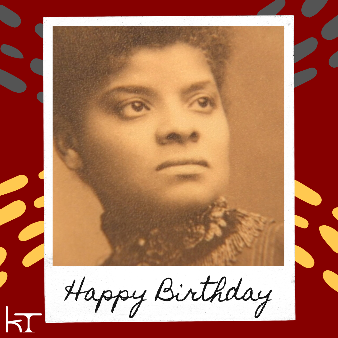 KitchenTableLit's tweet photo. Happy Birthday to Journalist and NAACP co-founder,
Ida B Wells!

#WeWriteHere #KitchenTableLit #BlackWomenWriters
#WOCWriters https://t.co/y3mNUvHxJz