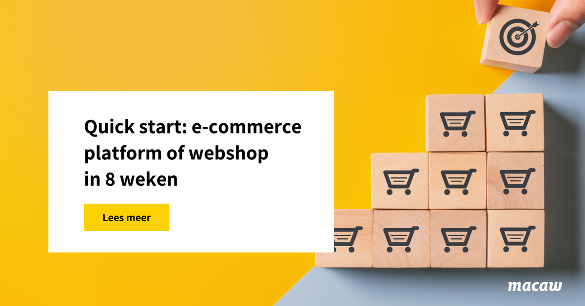 Wil jij starten met #ecommerce  of een webshop voor #B2B? 🛒💻 Geef je online verkoop een kickstart met de #Sitecore Commerce Quick Start. Hiermee heb je in 8 weken een volledig operationeel e-commerceplatform of #webshop. Lees meer: bit.ly/3etZQuV