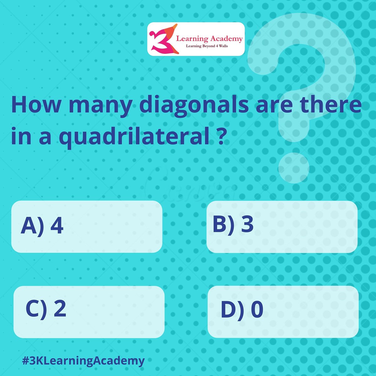 3Acdemy's tweet photo. Comment your answers below.
#3KThursday #3KLearningAcademy #mathsquiz #Quiz https://t.co/JpIvJ8eiMT
