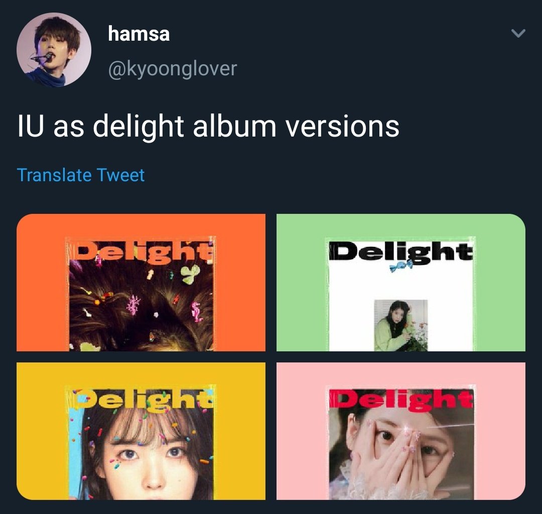 IU as delight covers (baekiu collab when)