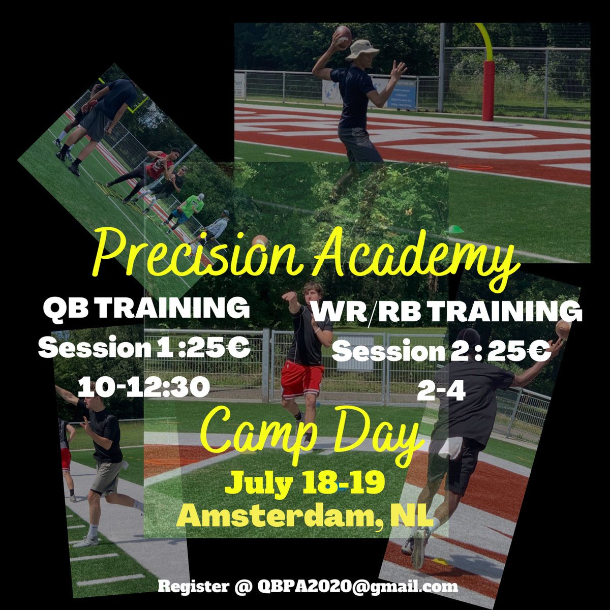 QB_precision's tweet photo. โโโ Mark you calendarโs ๐ | registration is open . Slots are limited donโt miss out ! #QBPA #LTZWRK https://t.co/GJN3bMgbc6