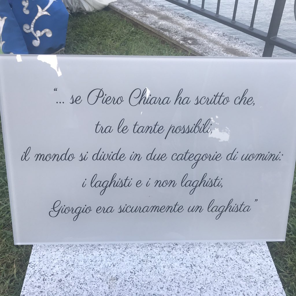 uambrosoli's tweet photo. Ieri a Ghiffa, luogo a lui assai caro sulla sponda piemontese del Lago Maggiore, è stato inaugurato un busto in ricordo di papà: per tramandare il suo esempio di vita. https://t.co/YOLJKtbNjs