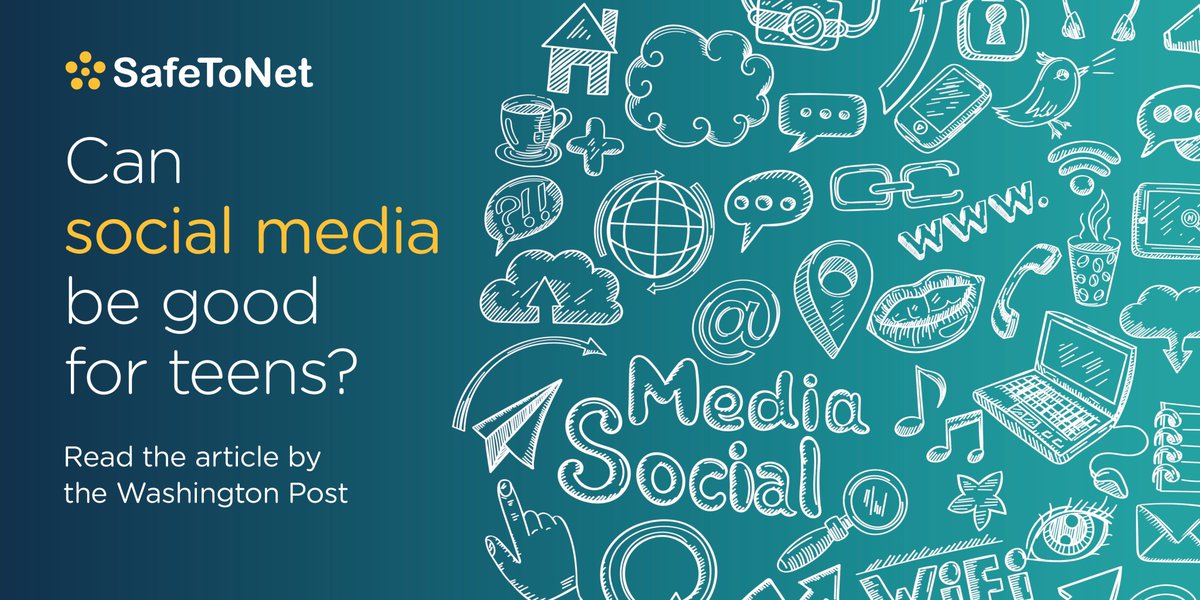 SafeToNet's tweet photo. An interesting perspective on the ways social media can be good for teens.

What do you think: does using social media have some positive impact for teenagers? 

https://t.co/6y6NWTG7JB

#safeguarding #keepingchildrensafeonline #digitalparenting #safetytech #smartparenting https://t.co/o0X9H1pbk2