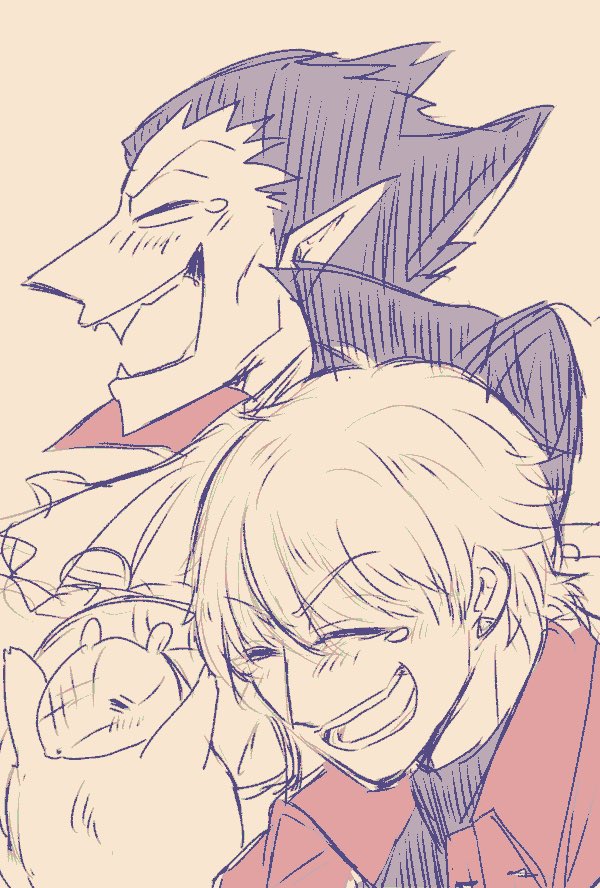 眠気覚ましに描いてたロナドラ 