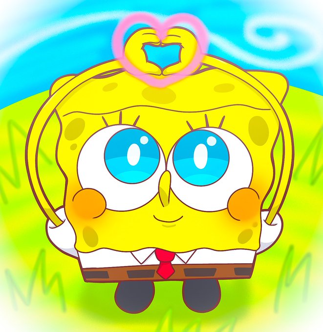 スポンジボブのtwitterイラスト検索結果