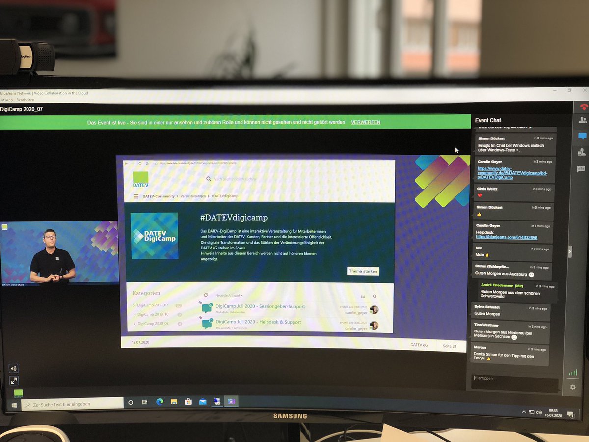 Das DATEV DigiCamp 2020 ist gestartet!! Wir sind dabei!! Wir freuen uns auf einen spannenden Tag mit vielen Impulsvorträgen! ⠀
⠀
#steuerberatung40 #digitalekanzlei #kollegenforum #prozessoptimierung #buchhaltung  #datevlernt #datevdigicamp #digicamp #datevkooperationskanzlei