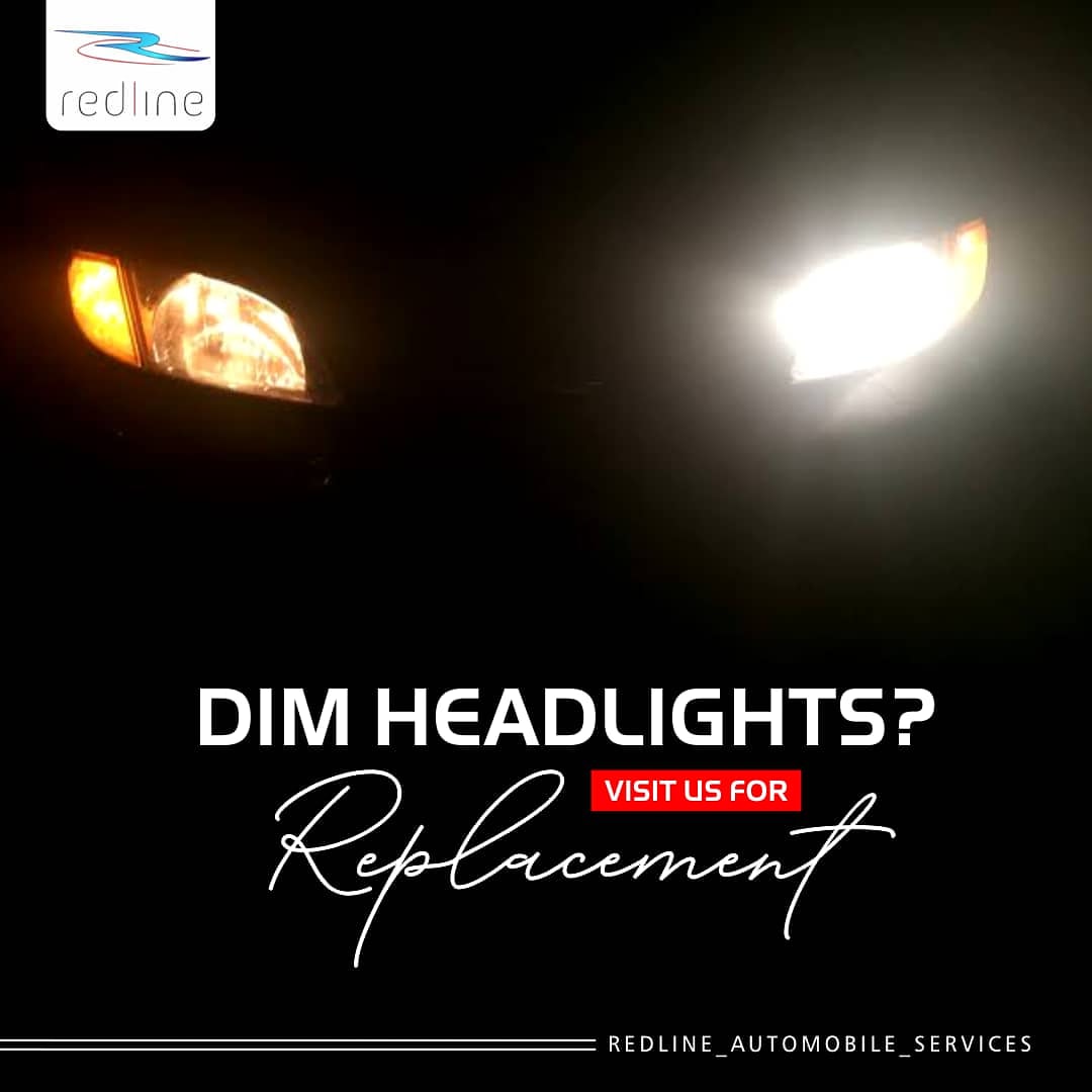Redlineautos1's tweet image. If your headlights are dim, it could be a sign of a serious underlying problem. 
Our professional Engineers can inspect your headlights and determine the cause.
#headlight #twitterhacked #ARSLIV #diagnosis  #bitcoin #starboy #kendrick #workshopinlekki #lekki #lagos #nigeria