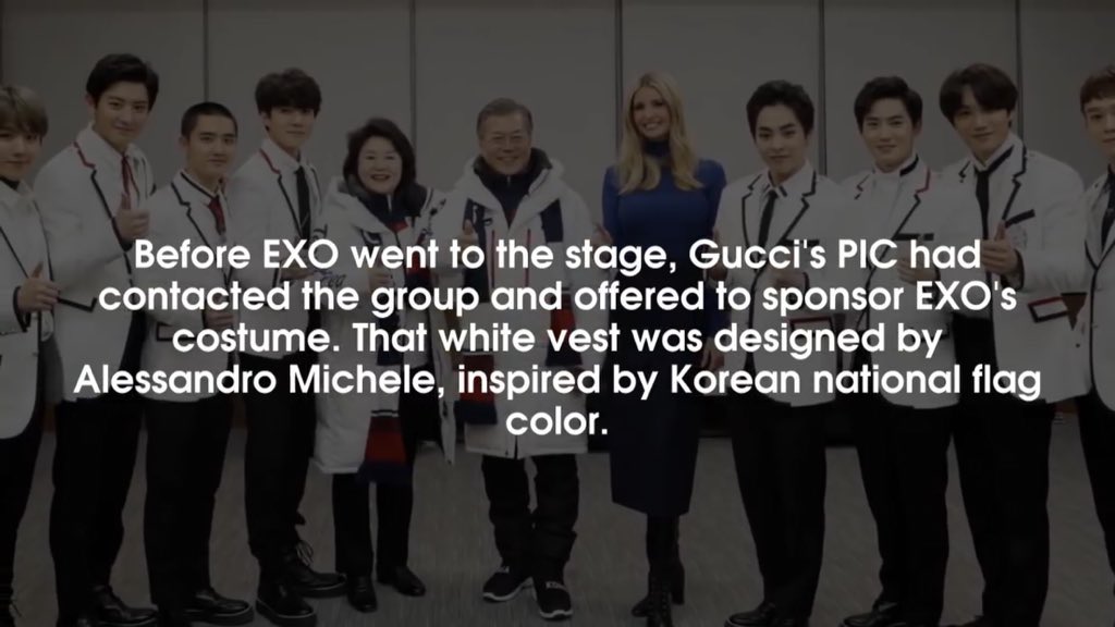 EXO performed at the closing ceremony of PyeongChang Olympics in 2018 as the honourary ambassadors of Korea.