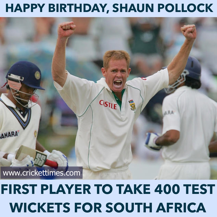 Happy Birthday, Shaun Pollock 