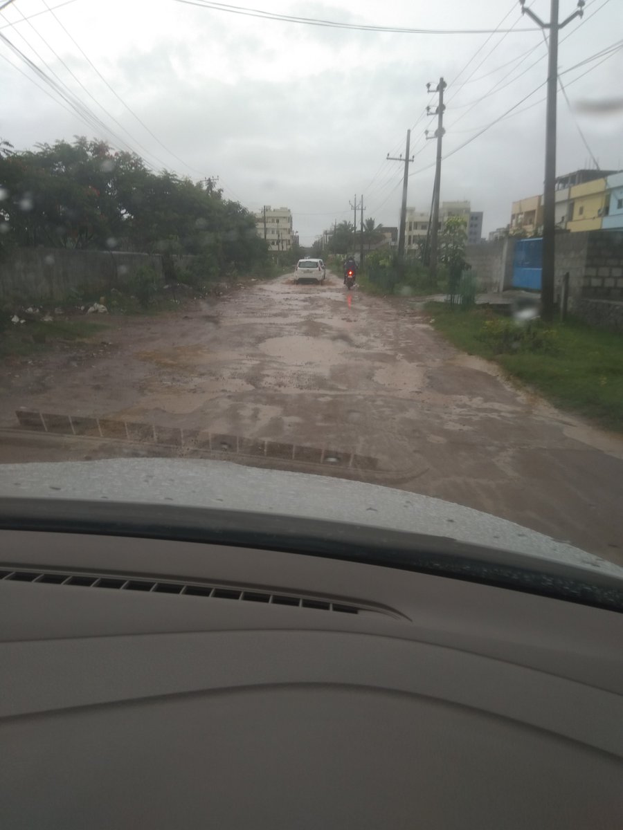 r_subhra's tweet photo. The road condition leading to Shantha Biotechnics (Now Sanofi Healthcare India Private Limited) is at horrible stage for several years. Local authorities were never attempted to repair the road. It is pity for many people coming to the office and to the schools nearby. https://t.co/UHg1YujIa8
