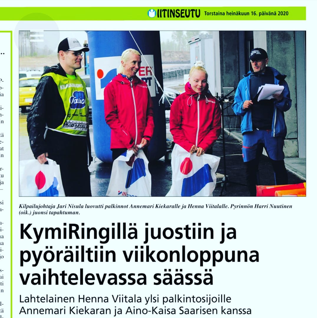 KRRD2019's tweet photo. Paikallislehti #iitinseutu teki juttua #kymiring #kymiringrunningday #kymiringpyöräily #iitti

https://t.co/RZAUy6ZDUm https://t.co/HwvufPkzkT