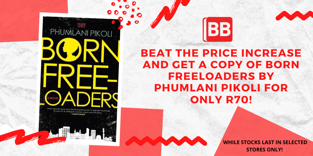 BargainBooksSA's tweet photo. #BornFreeloaders by@scoutgumbee is available in selected Bargain Books stores for R70, while stocks last! 
@PanMacmillanSA https://t.co/VbDN3uUvtM