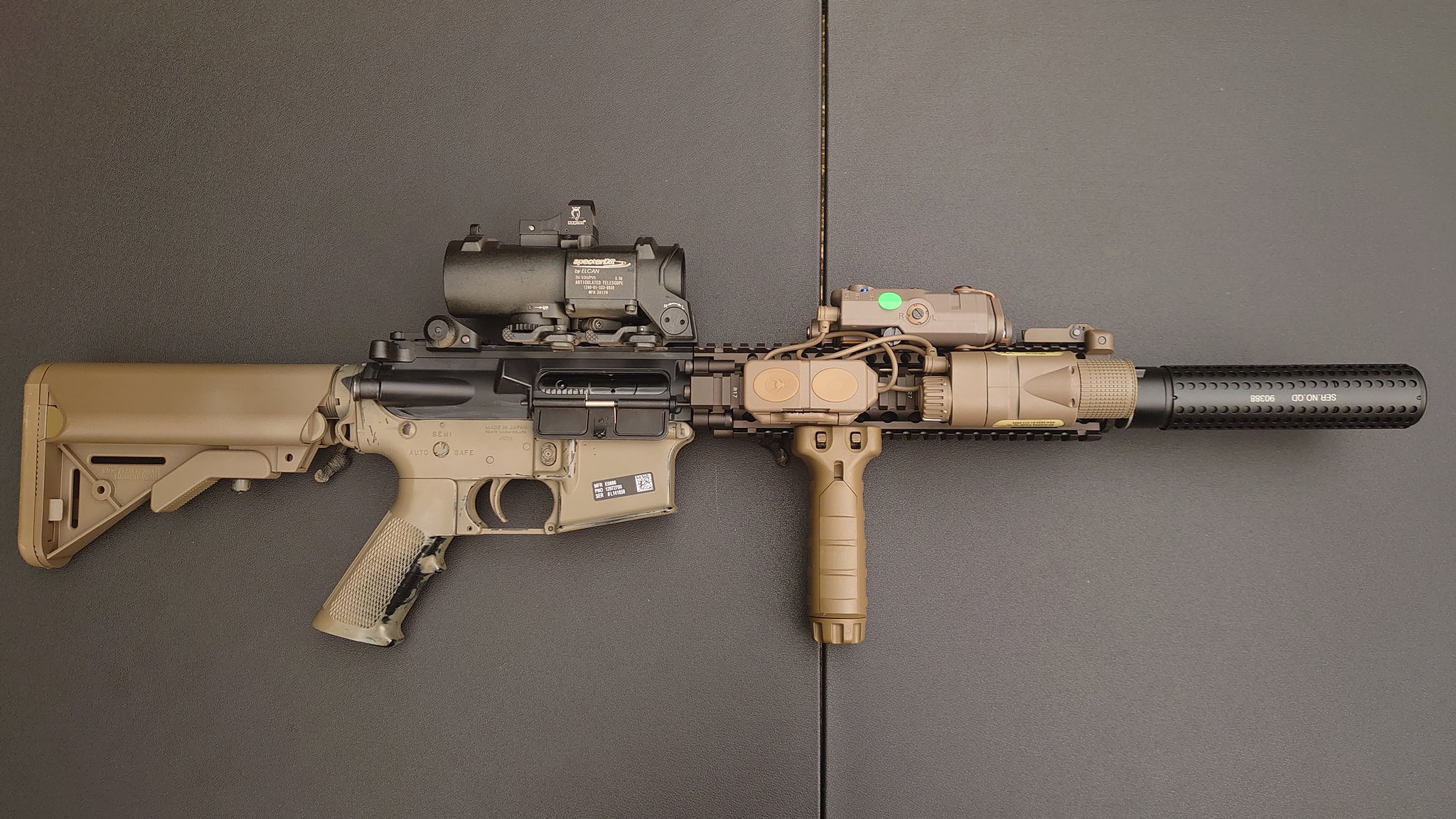 快丸 入院していたmk18mod 1がインナーバレル チャンバー ホップパッキンを交換され目出度く退院して無事帰宅 左右に流れる弾が無くなり 集弾性が格段にアップ イラストを参考にセットアップしてみた 左利き様 リモートスイッチ 押しにくい 笑
