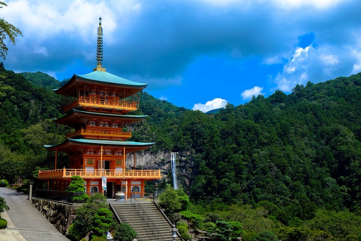 temple, japan, japanese