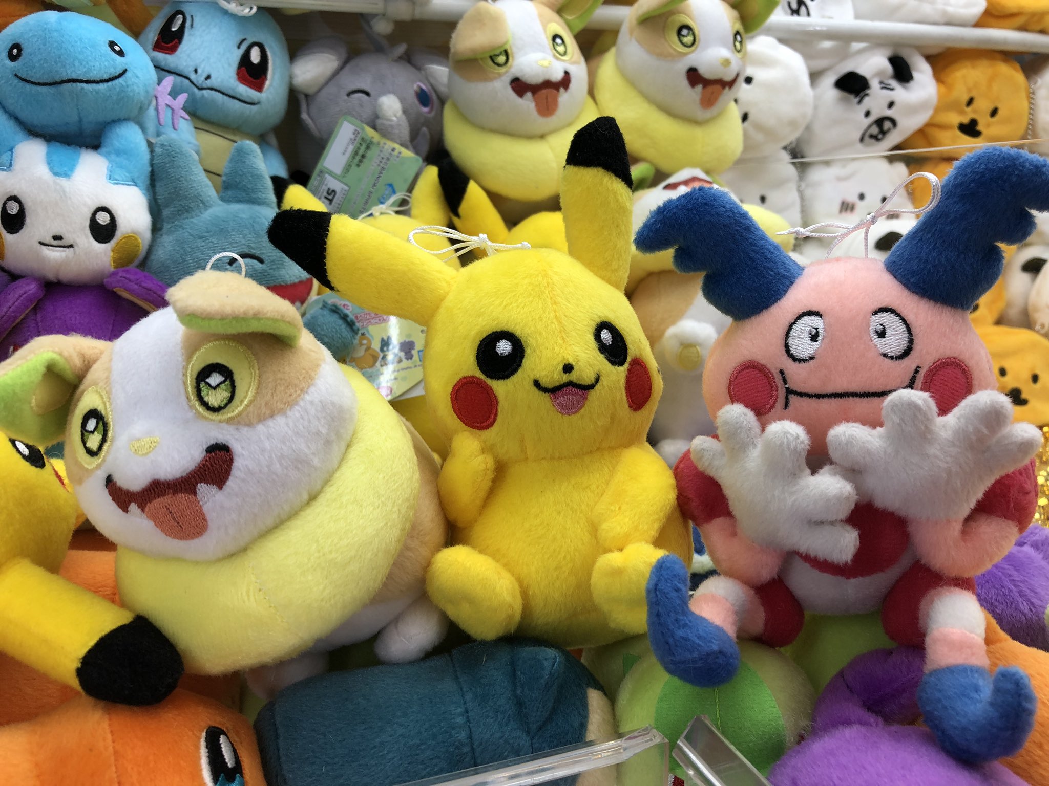 تويتر タイトーステーション錦糸町楽天地 على تويتر プライズ ポケモンから ぬいぐるみの新作がクレーンゲームコーナーに登場です 最新作の剣盾からワンパチや アニメでも活躍中のバリヤードもラインアップ タイトー 錦糸町 ポケモン T Co