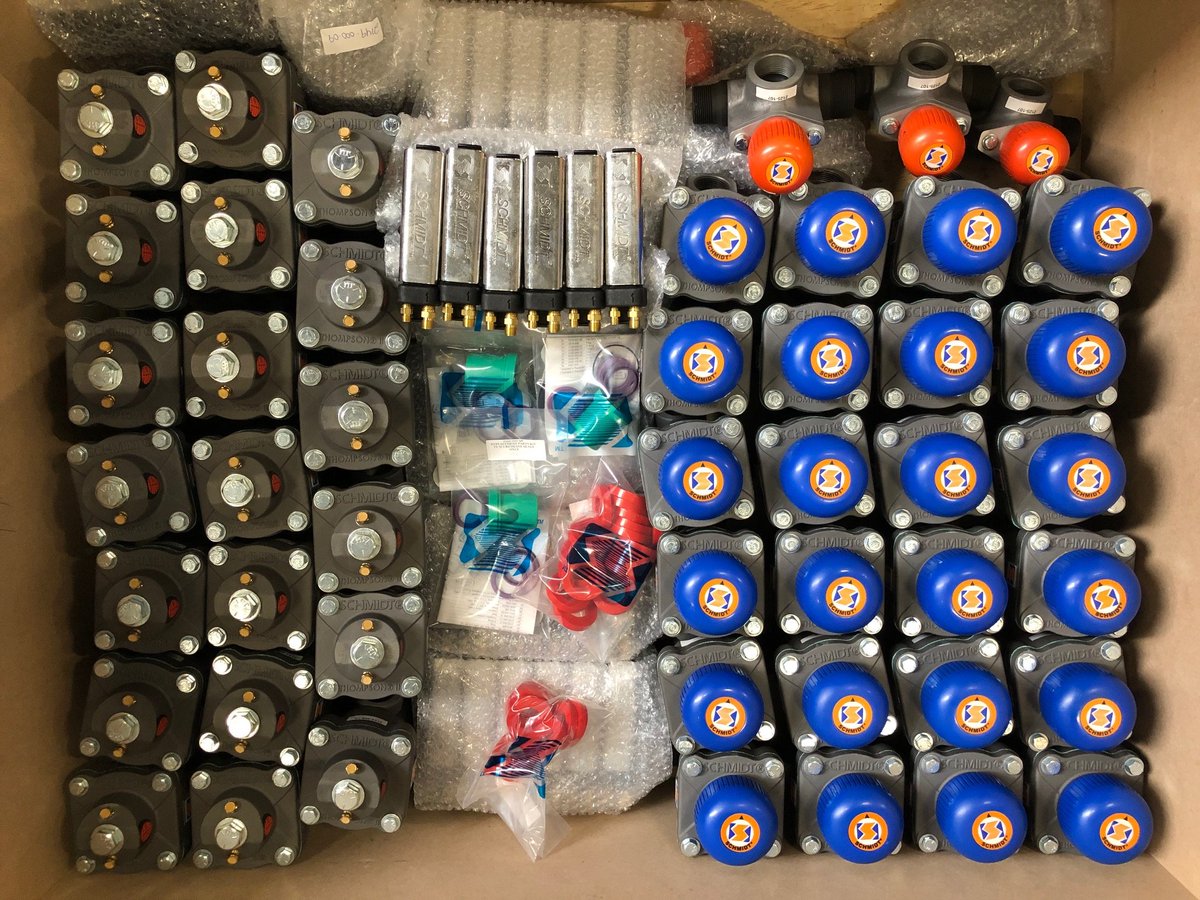 gritco's tweet photo. Gritco is your supplier for all original Schmidt valves &amp; parts from @AxxiomSchmidt. The Thompson Valve designed to improve performance, faster response, finer control. The industry's choice for metering and control.
#sandblasting #sodablasting #gritblasting #abrasiveblasting https://t.co/QAjgxQRyqX