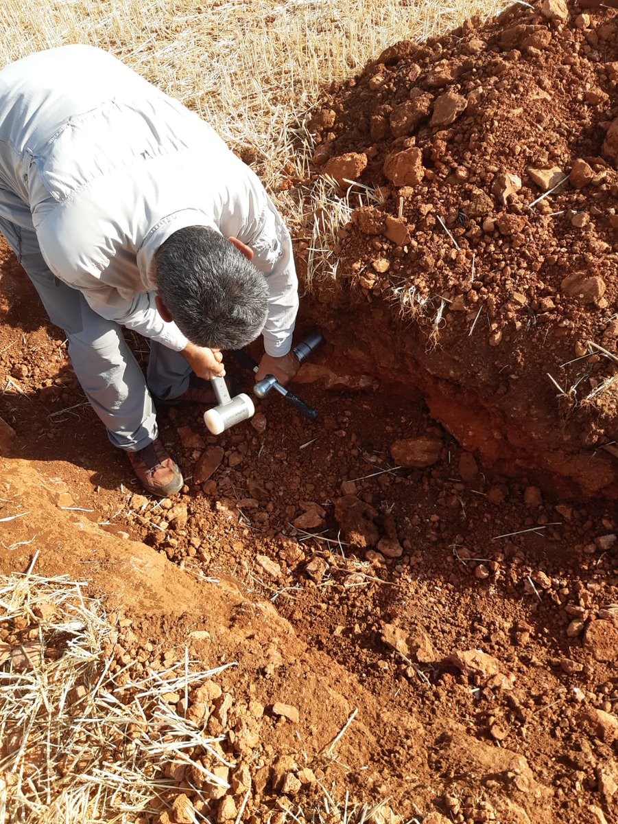 AgrisatSl's tweet photo. Ayer realizamos los trabajos de toma de muestras y descripción del perfil del #suelo  de las #calicatas georreferenciadas mediante los Mapas de Zonas de Manejo #MZM de #Fertimaps.

#agriculturadeconservación #conservacióndesuelos #agriculturadeprecisión #AgriSatwebGIS https://t.co/FljIutDIPd