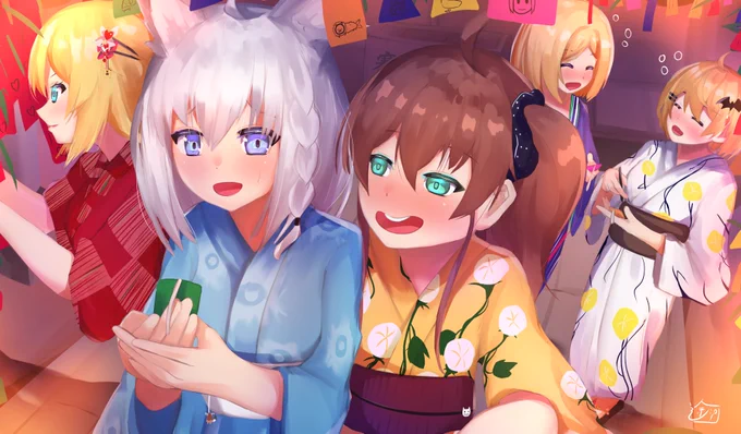 #7月なのでフォロワーさんに自己紹介しようぜ
最近ホロライブを描き始めた新参者ですよろしくお願いします 