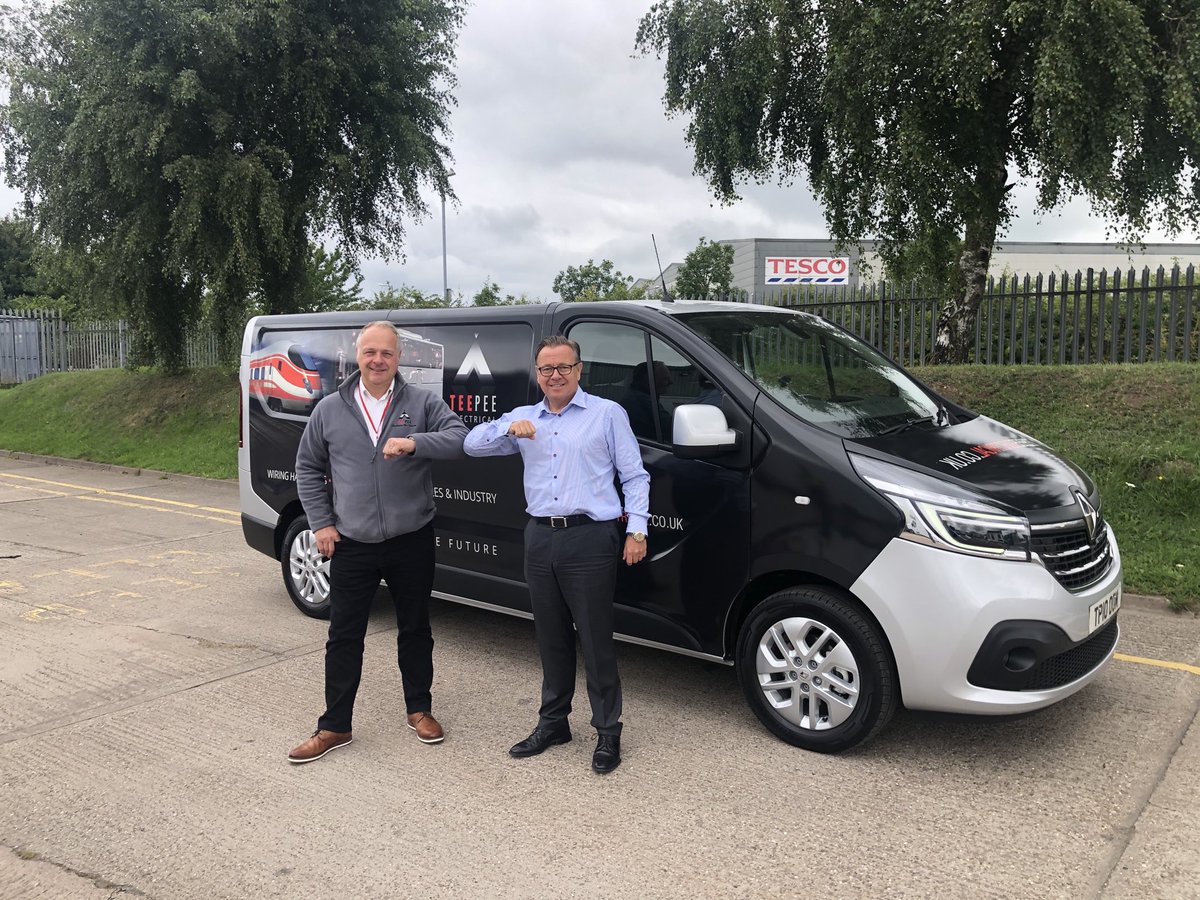allportsgroup's tweet photo. ⁦@allportsgroup⁩ delighted to supply ⁦@teepeeelec⁩ with their latest new vehicle . The livery looks stunning ⁦@sign_tek⁩ . Many thanks for the order https://t.co/qv3bleJtZz