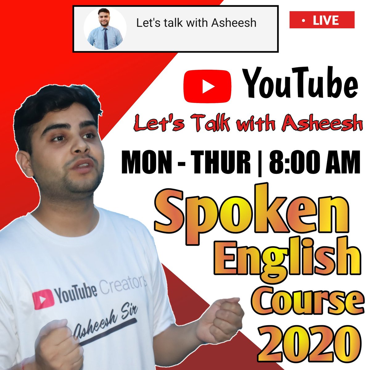 AsheeshvermaVLG's tweet photo. #spokenenglishclasses #englishclass #englishspeakingcourse #language #ieltspreparation #inglesonline #publicspeaking #studyenglish #hinditoenglish #englishtoday #learnenglishwithme #pronunciation https://t.co/6agEdicVJf