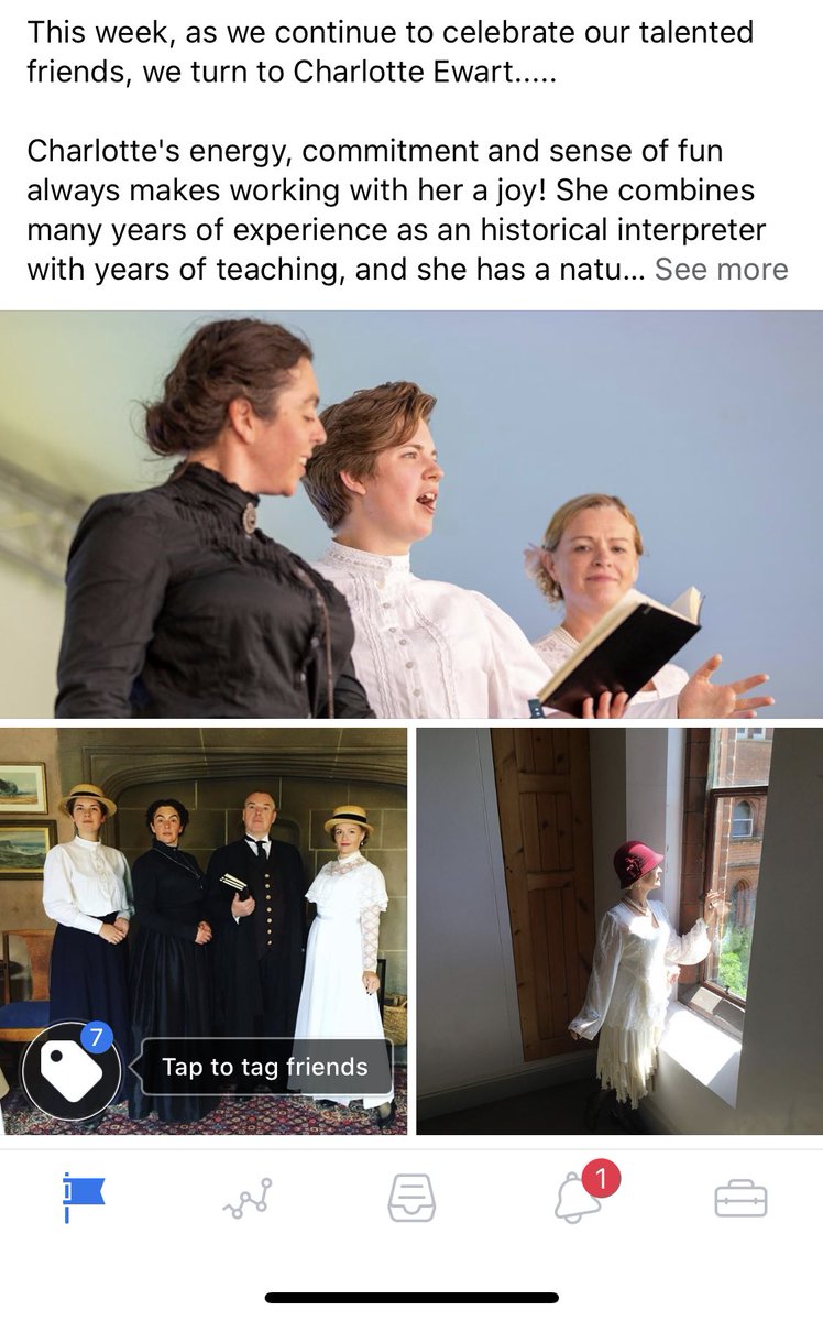 TWTtheatre's tweet photo. This week on FB we’ve been celebrating @LottyEwartdance
Charlotte chose our play about the history of @girtoncollege as her fav gig with us. Charlotte is an expert in history of dance - you should give her a follow! #historyofdance #celebratingtalent https://t.co/ElvlvvPLYD