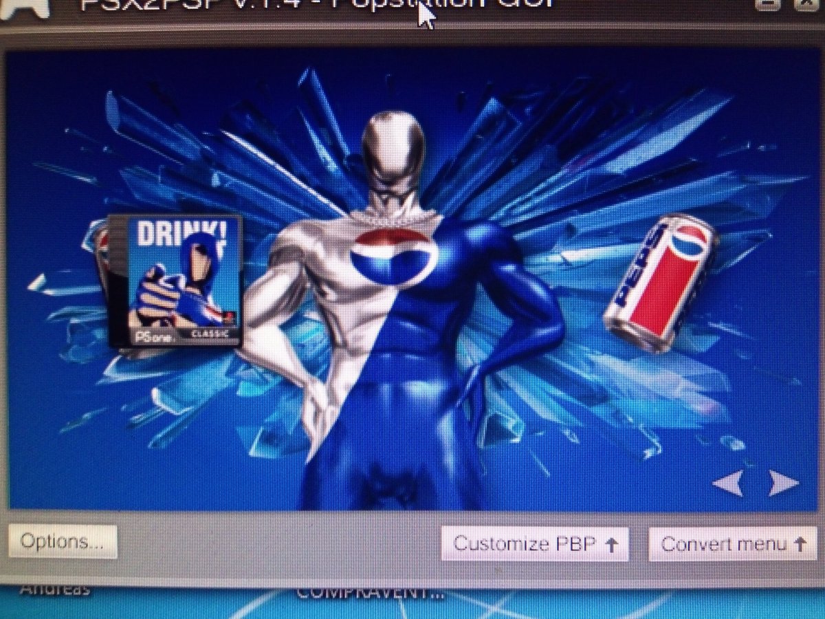 Eboot Pepsiman al Español y convertido a pbp eboot para jugar en la PSP, lo ...