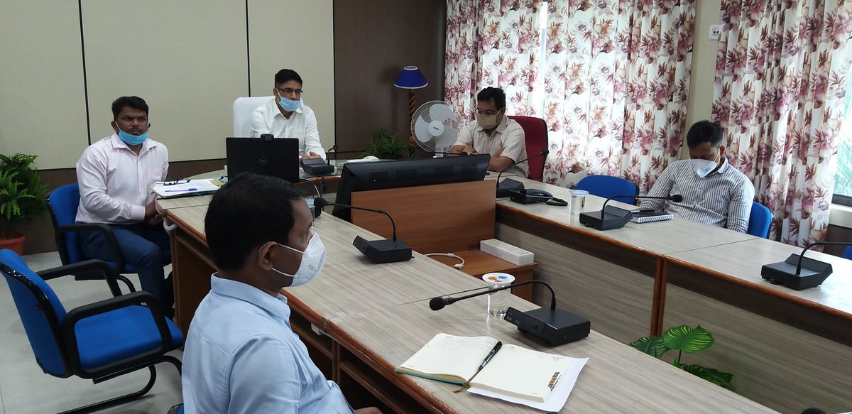 26 july first web meeting of BDU SBP with freight customers  took  place  additional freight  traffic  of  fly  ash  from vedanta  initially  2to3 rakes per month  and  aditya 5to6 per month  from oct20 has been assured <a href="/drmsambalpur/">DRMSambalpur</a> <a href="/eastcoastrail/">East Coast Railway</a> <a href="/RailMinIndia/">Ministry of Railways</a>