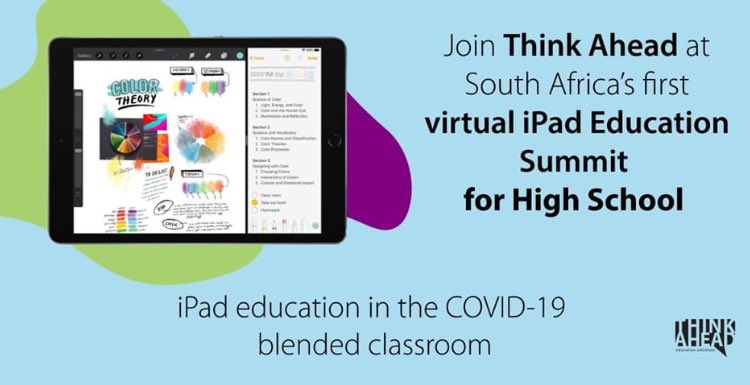 SamanthaPerfec2's tweet photo. High School #iPadSummitZA ⁦@ThinkAheadZA⁩ #CouchToClass Day has arrived🙌🏼👏🏼stay connected 🌈 https://t.co/Qey25Q9hpS