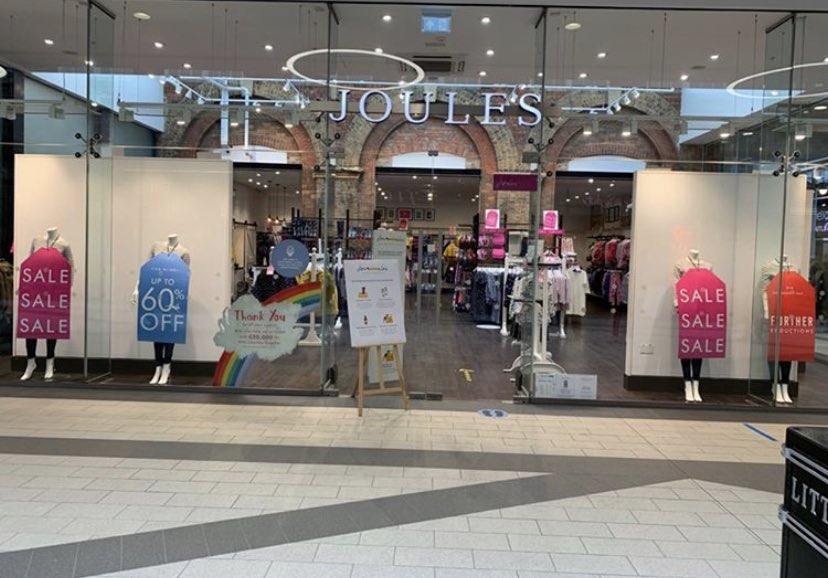 JoulesSwindon's tweet photo. Swindon we are ready for you! 🛍 😍Now up to 60% off* in our Summer sale! 🛍  We’ve added even more reductions... Come find a bargain in store now!! 🤩🤩 #Swindonoutlet #Sale #weareopen @Joulesclothing @SwindonUK @McArthurGlenUK https://t.co/ojRGSbNBdD