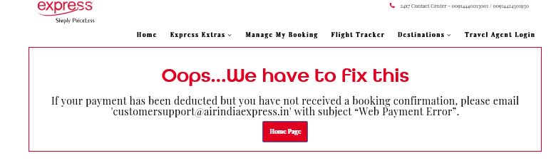 abhi_legend's tweet photo. @airindiain @DGCAIndia @MoCA_GoI My brother tried to book ticket from Del to abudhabi, bt it shows some error attached. after that payment deducted.i again try for other day flight and booked. After sending email for refund of previous amount airindia tell ur tkt is booked. https://t.co/qPbOV3NVN6