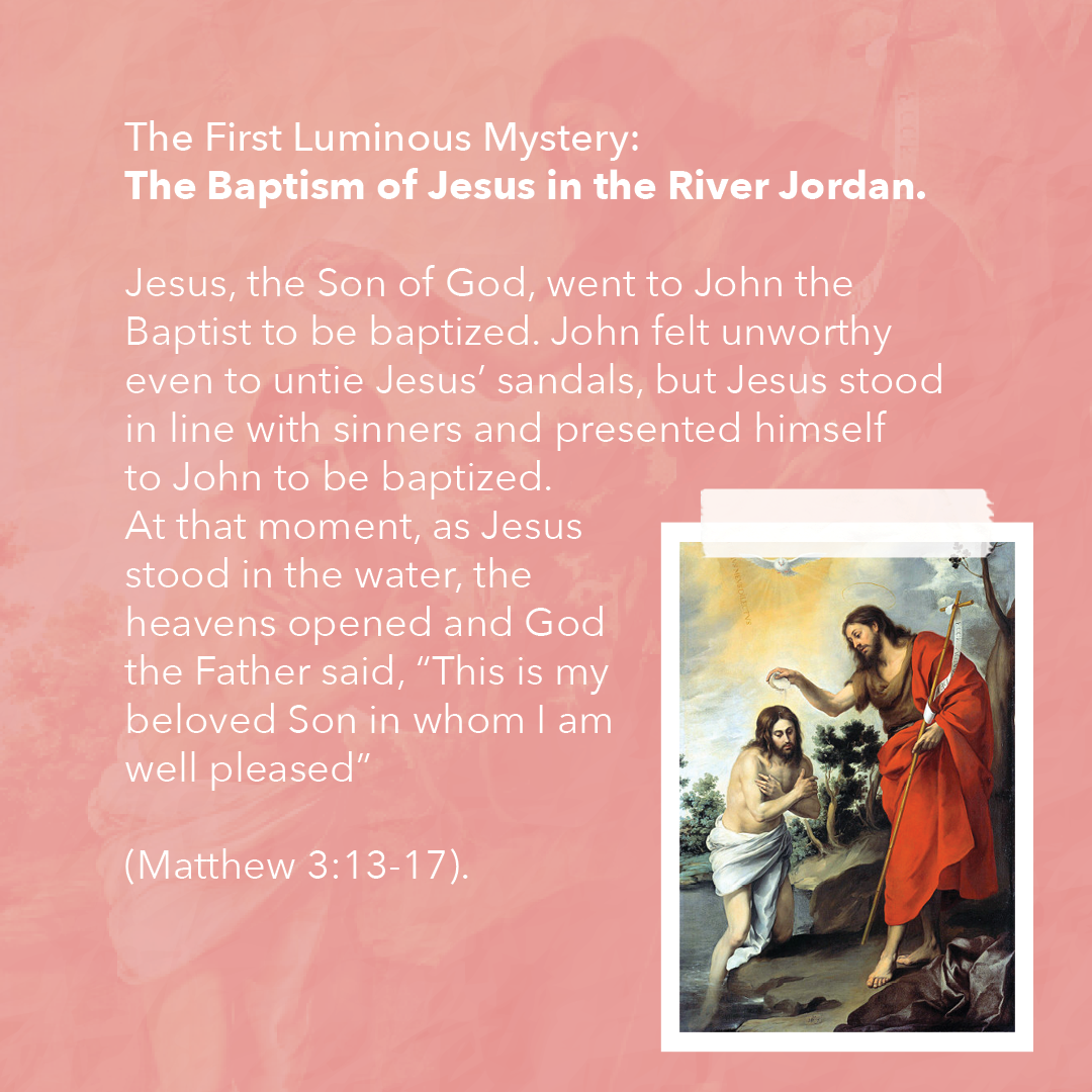 cfcyfcuae's tweet photo. For this week's #CatholicThursdays, we will be talking about the mystery that we pray every Thursday which is The Luminous Mysteries! 

#YFCUAE
#Kristogram
#Catholic https://t.co/YvG2Bxs7rb