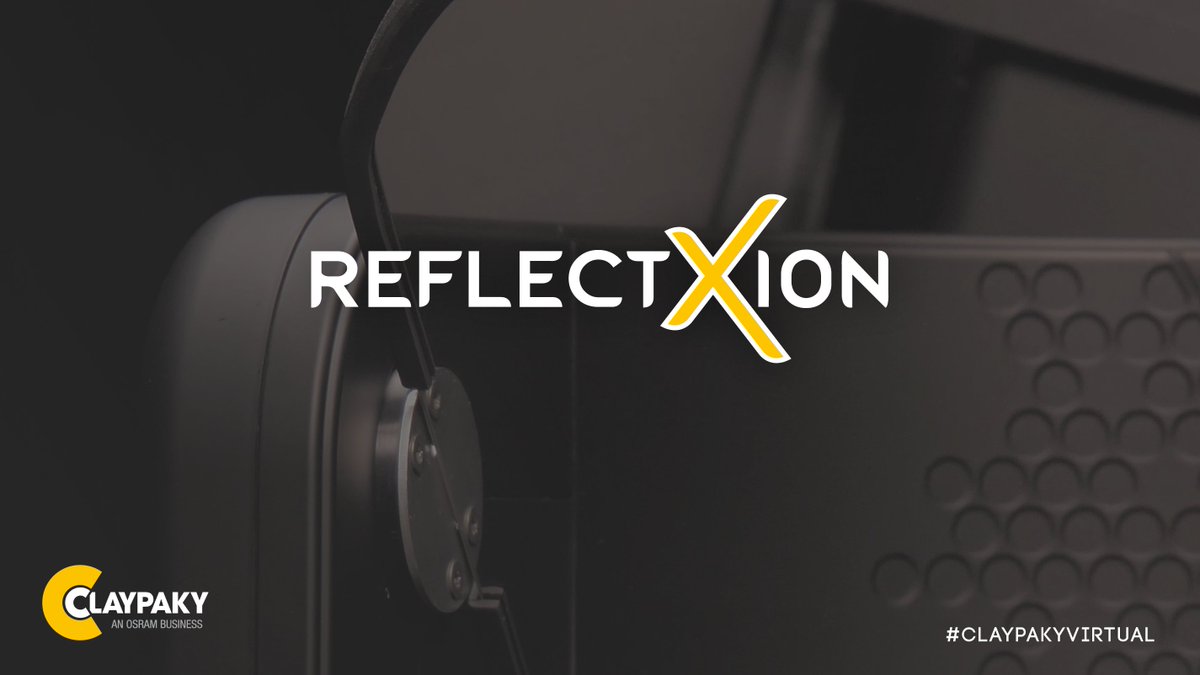 ClayPakyNews's tweet image. ReflectXion, the moving mirror that allows you to bend and shape light without ever losing it.

📌 Discover more: claypakyvirtual.com
📌 Product page: claypaky.it/en/products/Re…

#claypakyvirtual #innovationroom #reflectxion