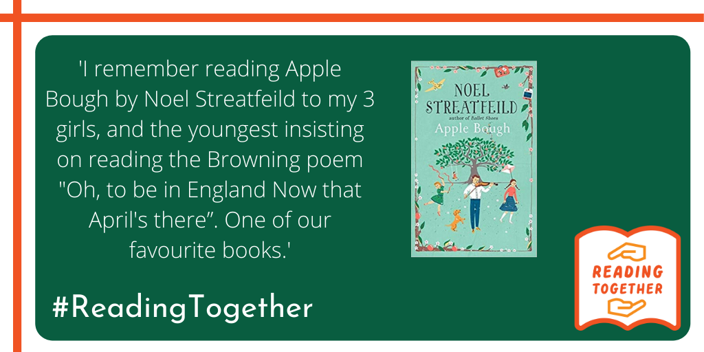 CILIPSLG's tweet photo. For #ReadingTogether today we'll be sharing some of the books that our committee members remember sharing with their families, which books do you remember fondly? https://t.co/WaODuzwfaf