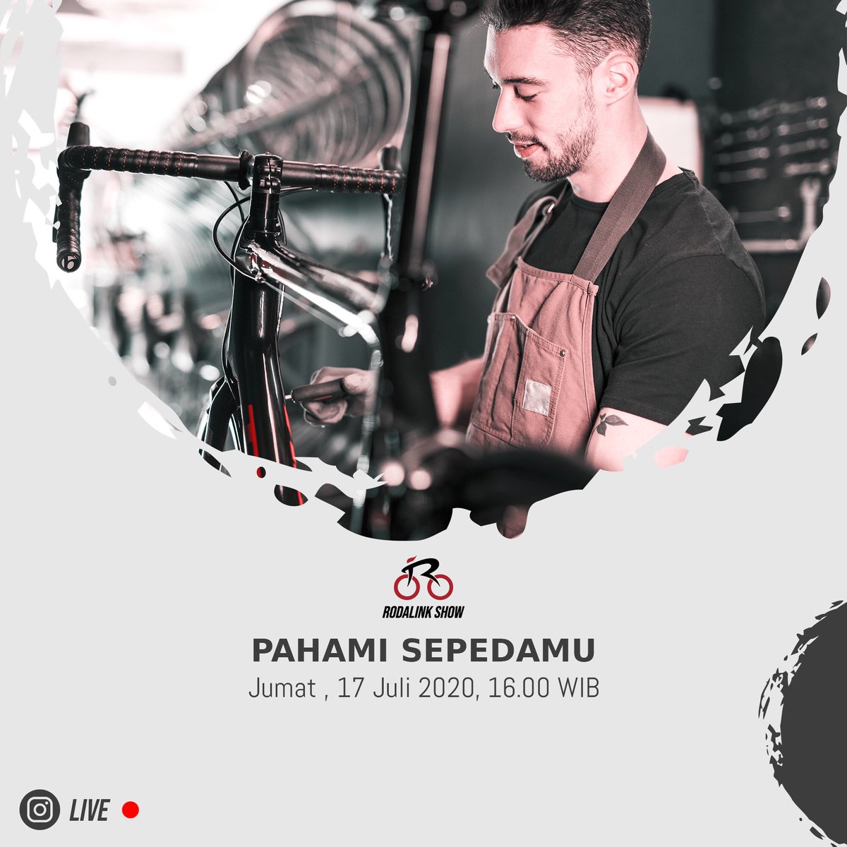 Rodalink_Ind's tweet photo. Jangan lupa saksikan Rodalink Show, ‘Pahami Sepedamu’ Jumat, 17 Juli 2020 pukul 16.00 WIB hanya di IG live @rodalinkshow
#Rodalinkshow
#sepedaitubaik
#stayactive
#ridewithrodalink
#rodalink
#rodalinkindonesia
#TokoSepeda https://t.co/a0rXcKGlf8